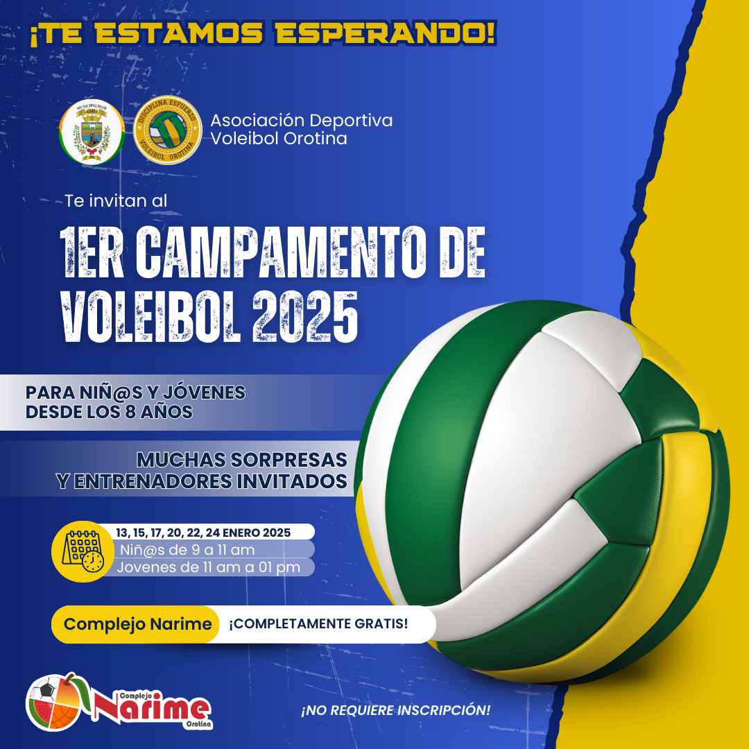 1er Campamento de Voleibol 2025